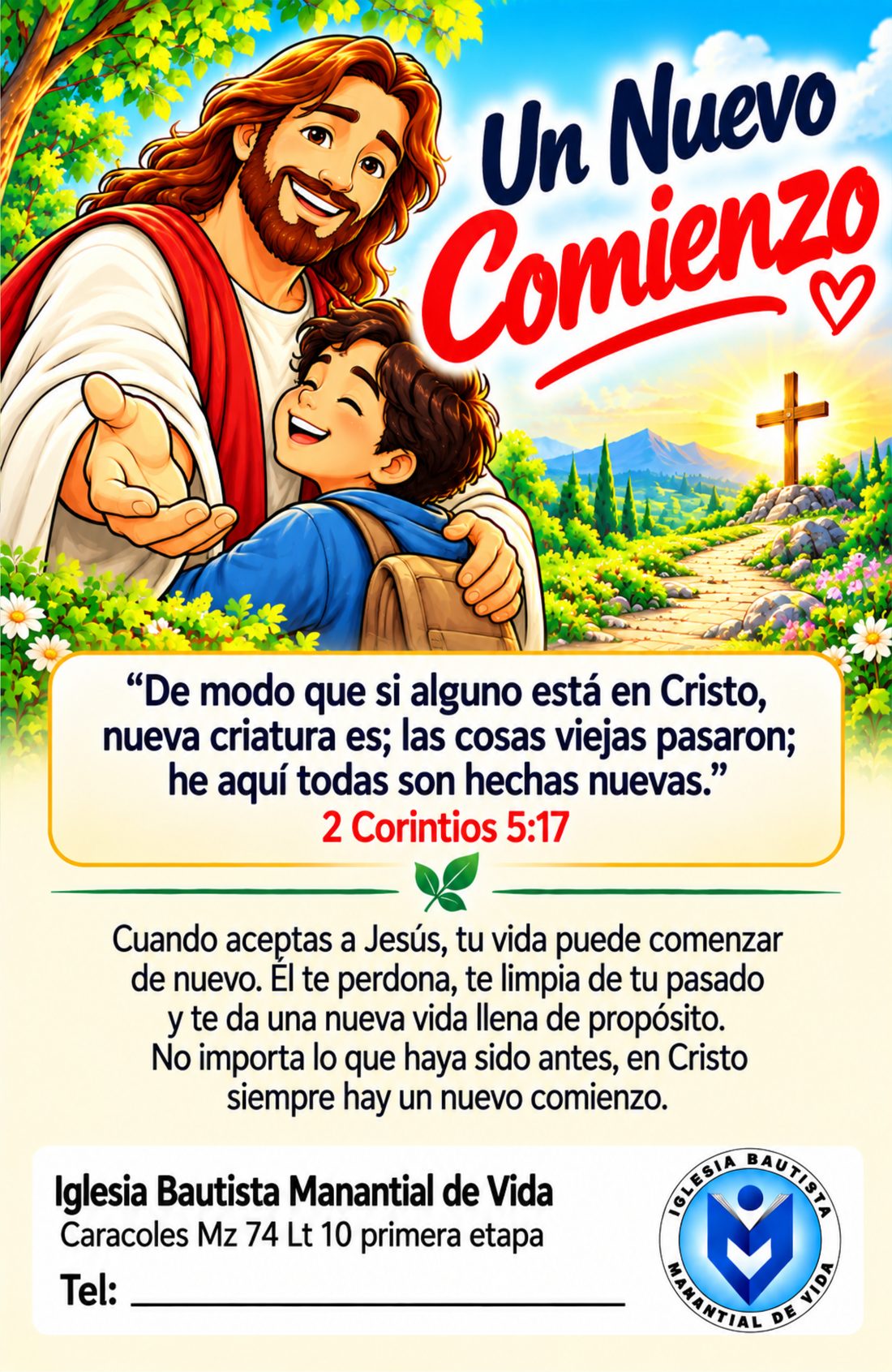 Portada del tratado Un nuevo comienzo